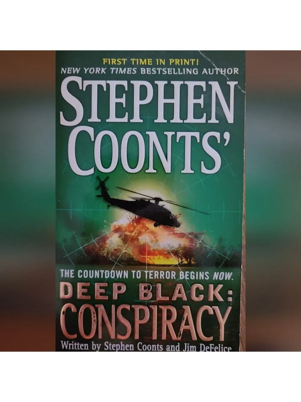 Stephen Coonts Deep Black Series Thriller Books Set